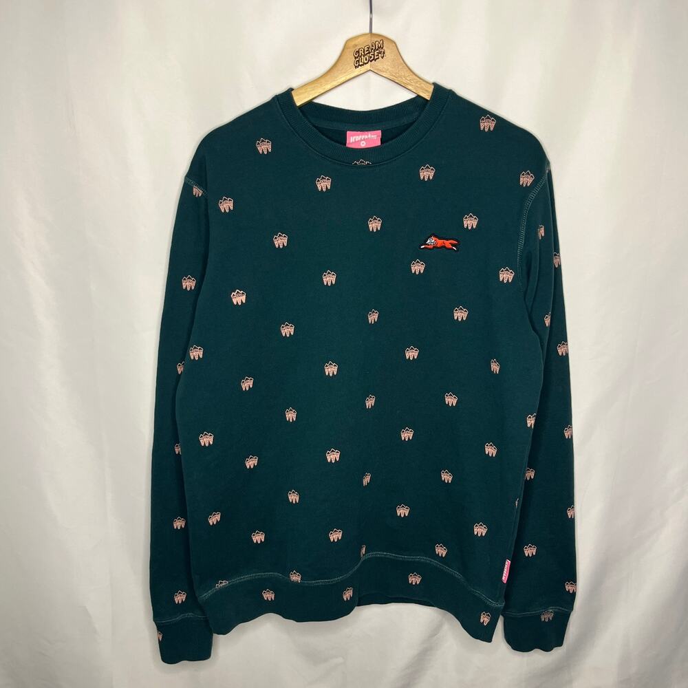 Icecream by Billionaire Boys Club BBC Pharrell All Over Print AOP Crewneck M